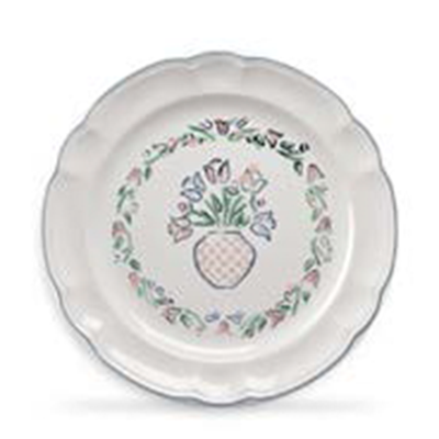 PLATO TRINCHE LÍNEA TULIPÁN ROSA